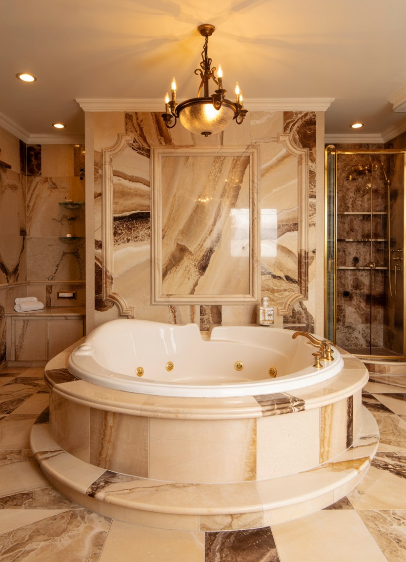 Luxurious Romantic Bathrooms Design Ideas for Ultimate Spa Retreat