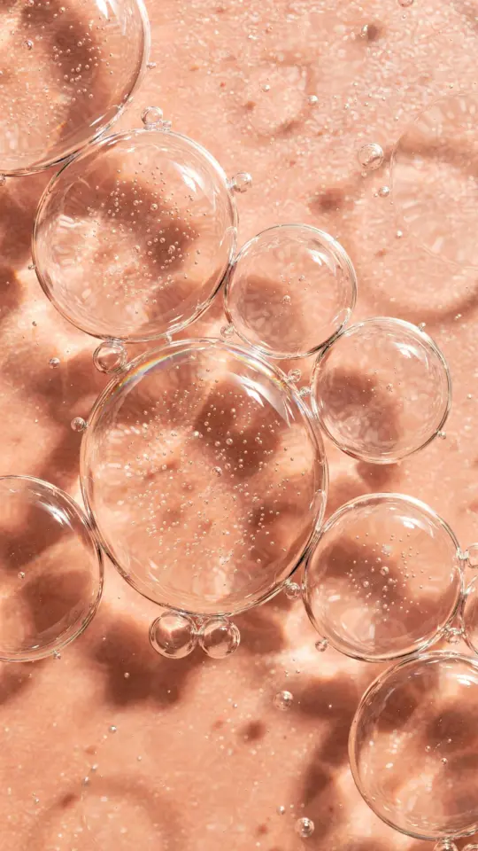 Clear Serum Texture for Anti-Aging | Gel Macro Detail | Skincare Tips