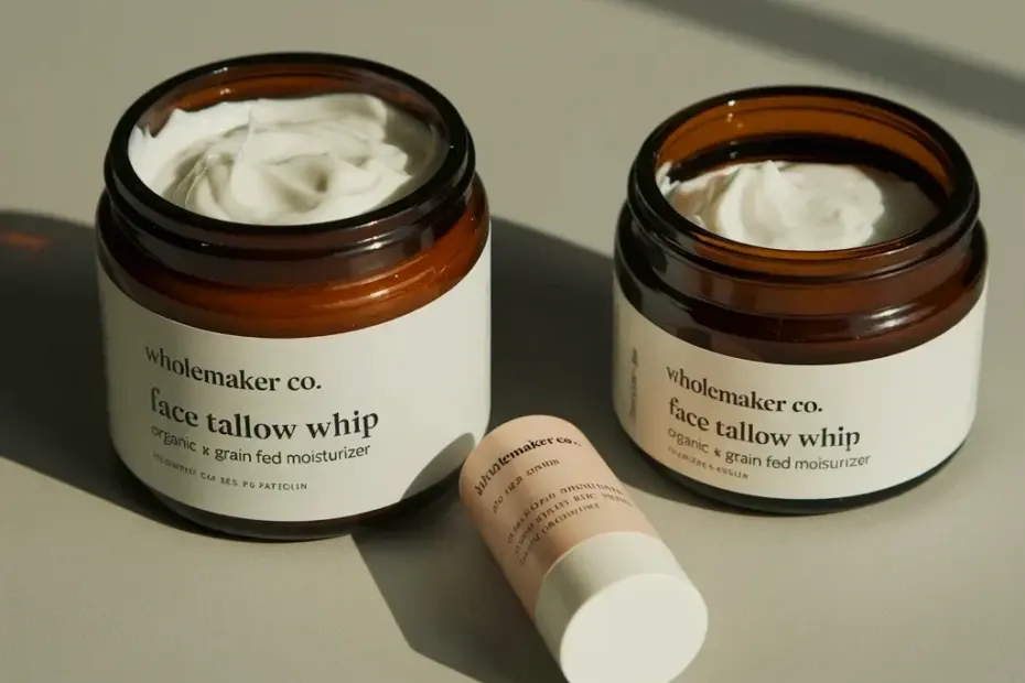 Peppermint Tallow Skincare Bundle on a Budget | Sensitive Skin Care Set
