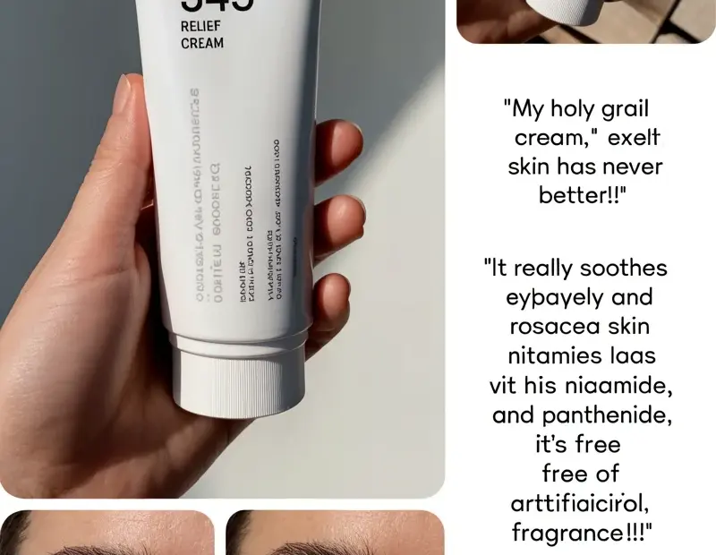 Dr. Althea 345 Relief Cream Review for Sensitive Skin | Calm Redness & Irritation