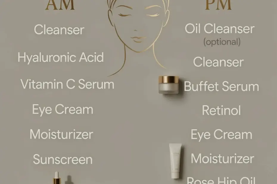Anti-Aging Skincare Routine for Wrinkles | 5 Steps to Firmer Skin | Over 40 Tips