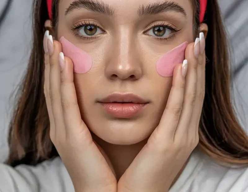 Skincare Patches for Cheeks | My Quick Anti Aging Skincare Hack with Hydrogel