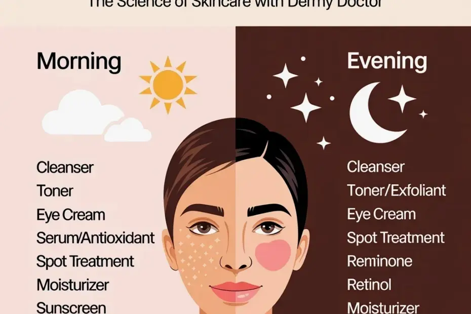 AM/PM Skincare Routine Mistakes to Avoid | Morning & Evening Split Guide