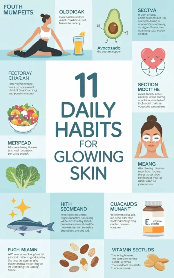 11 Daily Habits for Naturally Glowing Skin | Before & After Results