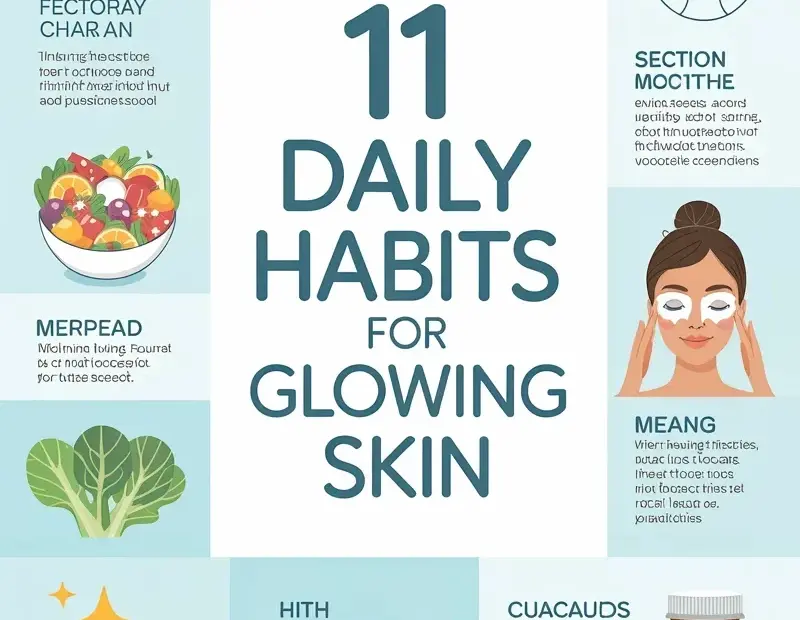 11 Daily Habits for Naturally Glowing Skin | Before & After Results