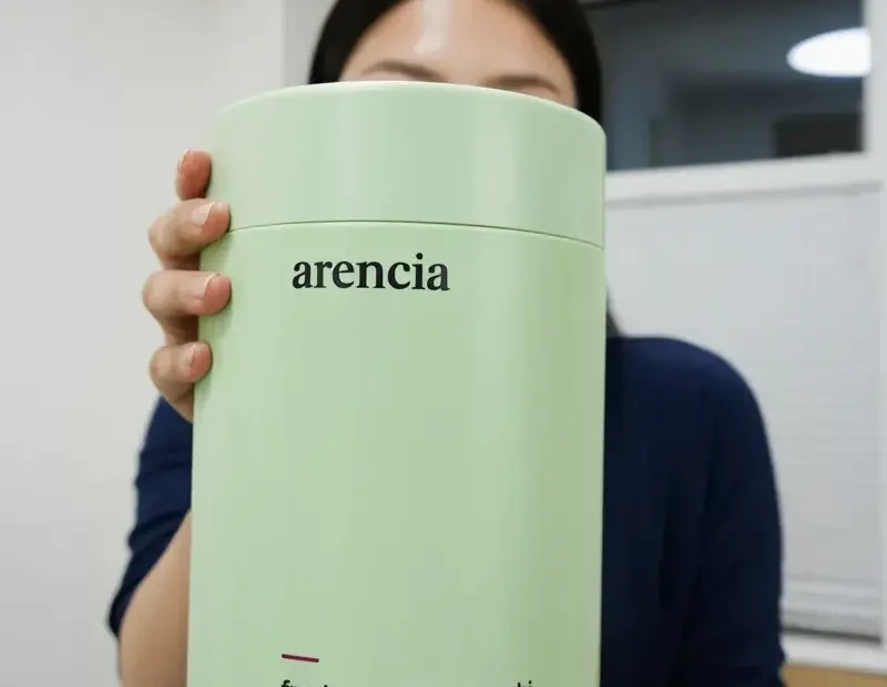 Arencia Fresh Green Rice Mochi Cleanser - this giant jar is pure Korean innovation